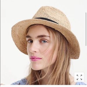 JCrew Packable Straw Hat